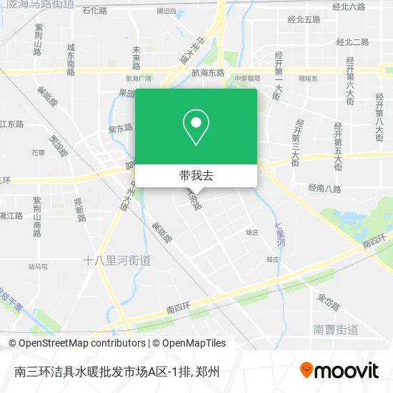 南三环洁具水暖批发市场A区-1排地图