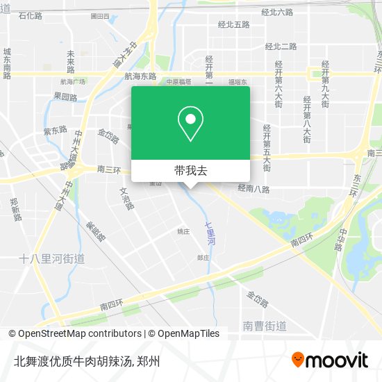 北舞渡优质牛肉胡辣汤地图