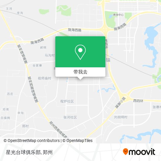 星光台球俱乐部地图