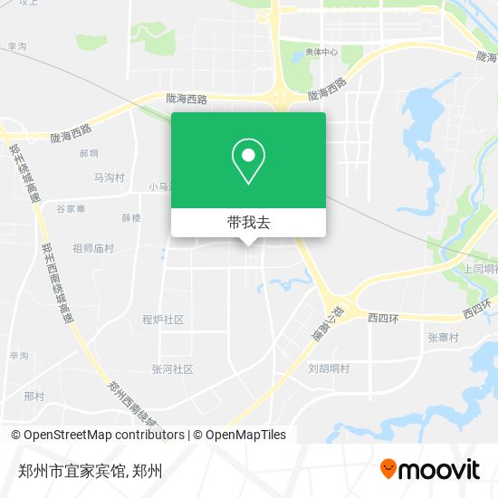 郑州市宜家宾馆地图