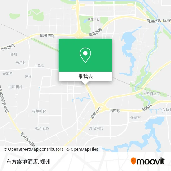 东方鑫地酒店地图