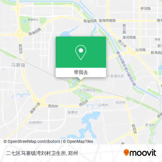 二七区马寨镇湾刘村卫生所地图