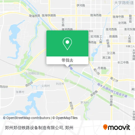 郑州郑信铁路设备制造有限公司地图