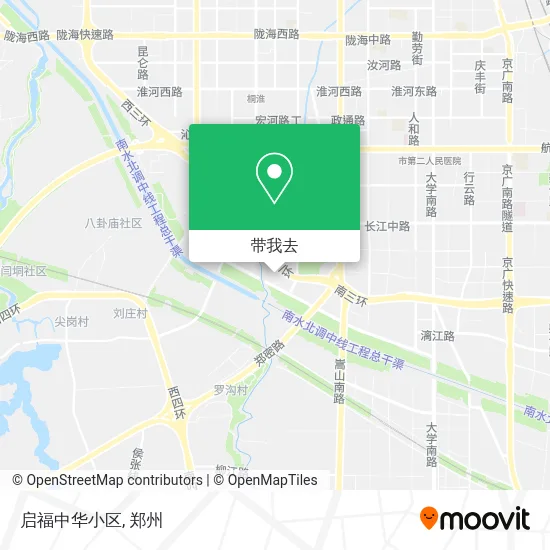 启福中华小区地图