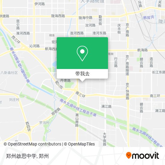 郑州啟思中学地图