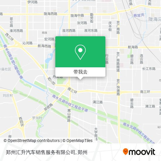 郑州汇升汽车销售服务有限公司地图