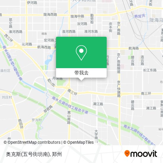 奥克斯(五号街坊南)地图