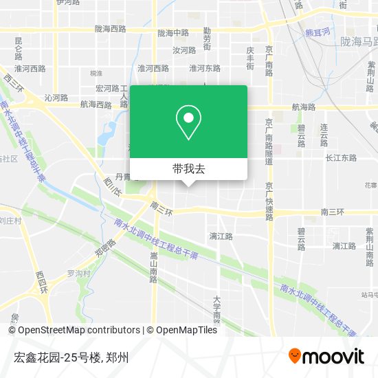 宏鑫花园-25号楼地图