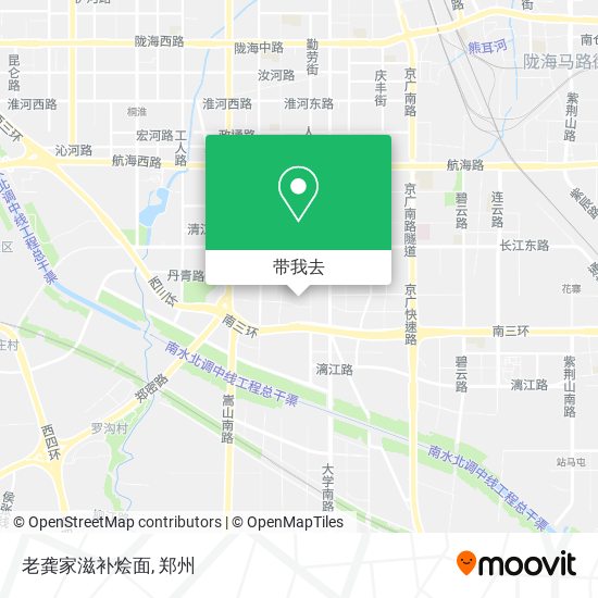 老龚家滋补烩面地图