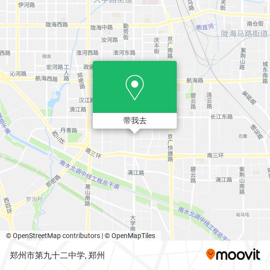 郑州市第九十二中学地图