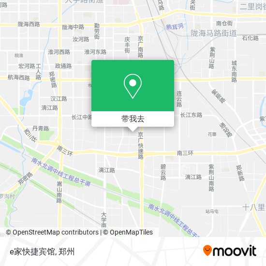 e家快捷宾馆地图