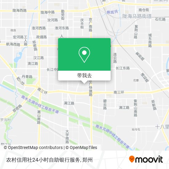 农村信用社24小时自助银行服务地图