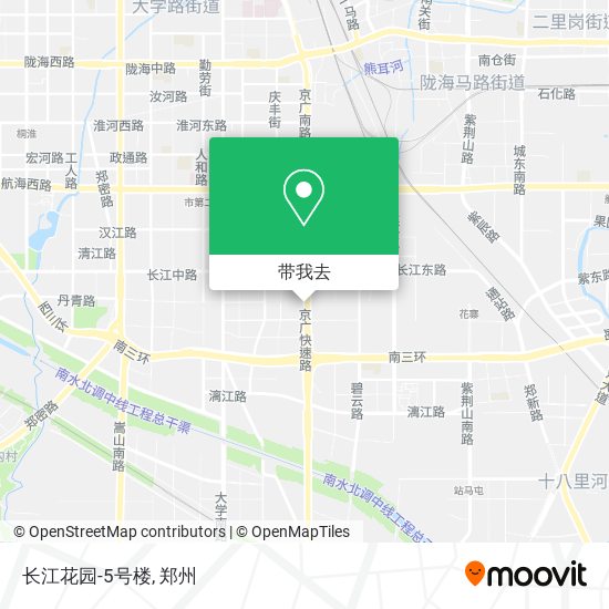 长江花园-5号楼地图
