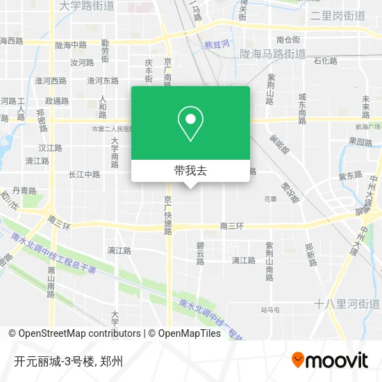 开元丽城-3号楼地图