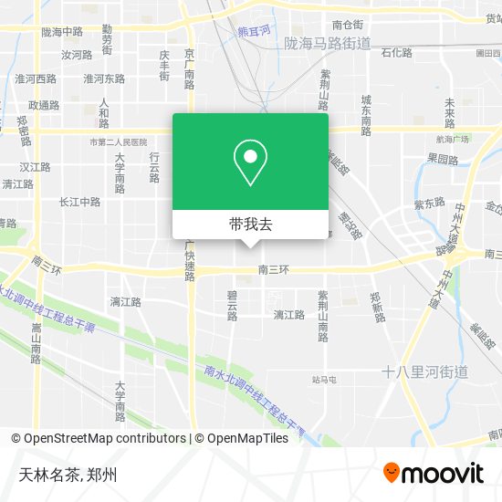 天林名茶地图