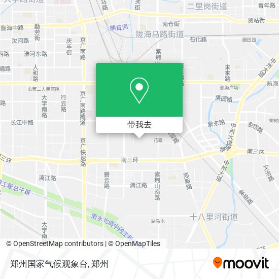 郑州国家气候观象台地图