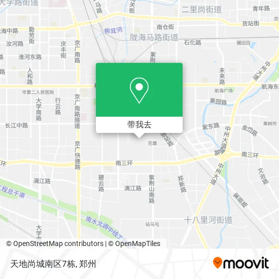 天地尚城南区7栋地图