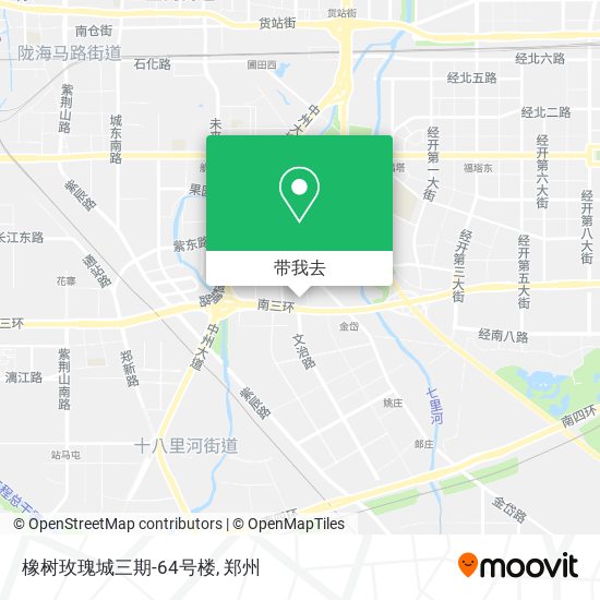 橡树玫瑰城三期-64号楼地图