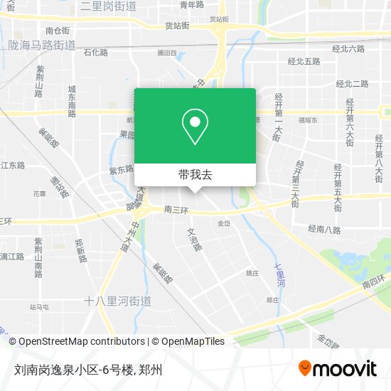 刘南岗逸泉小区-6号楼地图