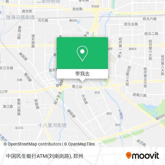 中国民生银行ATM(刘南岗路)地图