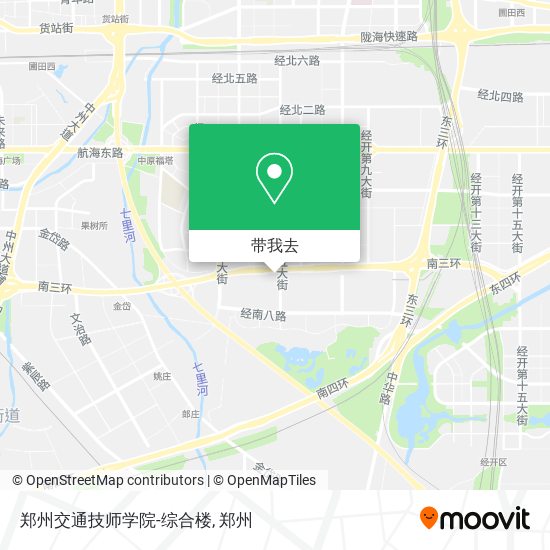 郑州交通技师学院-综合楼地图