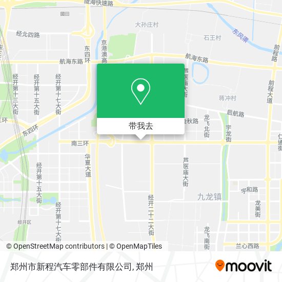 郑州市新程汽车零部件有限公司地图