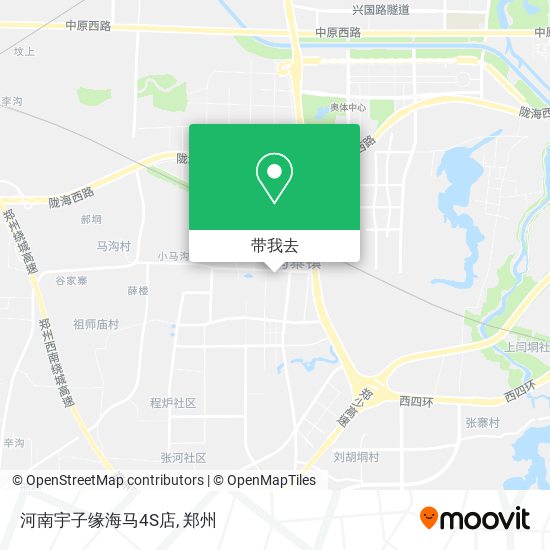 河南宇子缘海马4S店地图