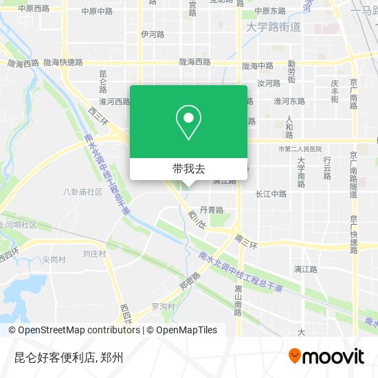 昆仑好客便利店地图