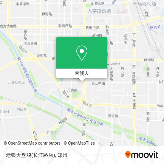 老狼大盘鸡(长江路店)地图