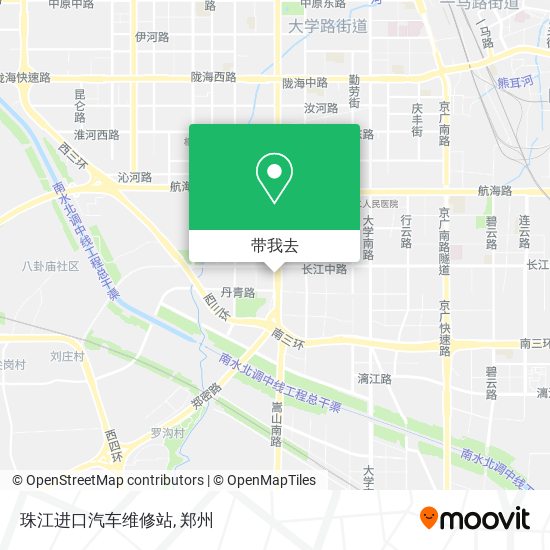 珠江进口汽车维修站地图