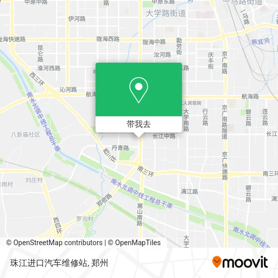 珠江进口汽车维修站地图