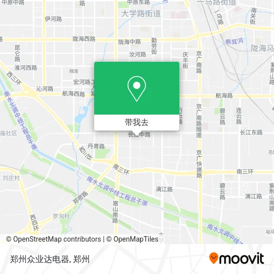 郑州众业达电器地图