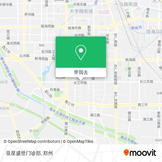 亚星盛世门诊部地图