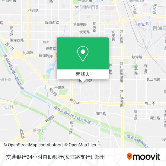 交通银行24小时自助银行(长江路支行)地图