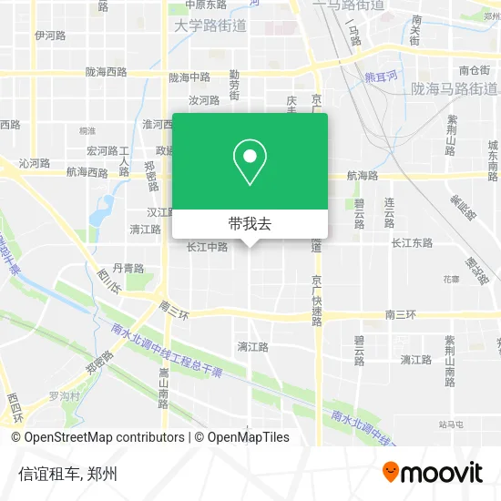 信谊租车地图