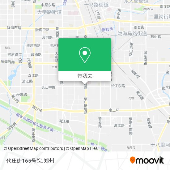 代庄街165号院地图