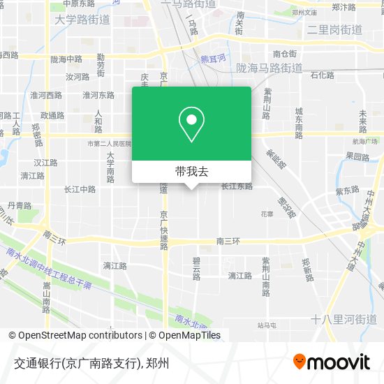 交通银行(京广南路支行)地图