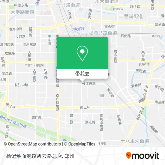 杨记烩面泡馍碧云路总店地图