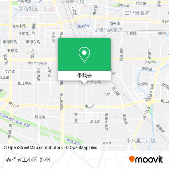春晖教工小区地图