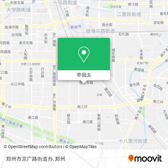 郑州市京广路街道办地图