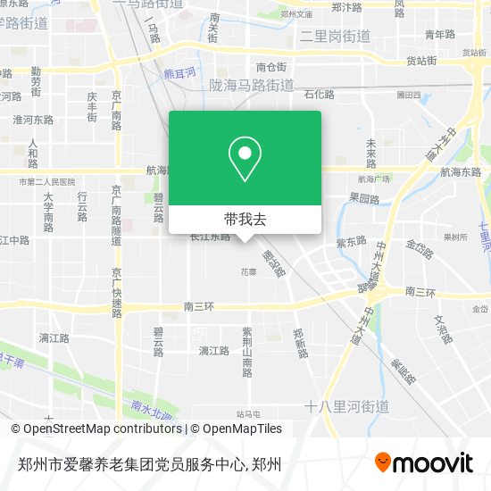 郑州市爱馨养老集团党员服务中心地图