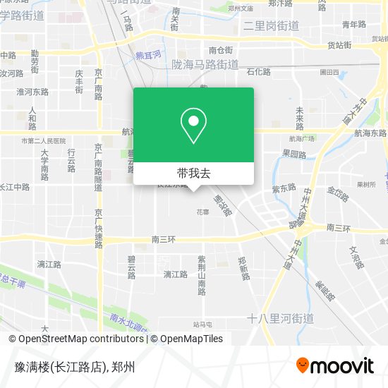 豫满楼(长江路店)地图
