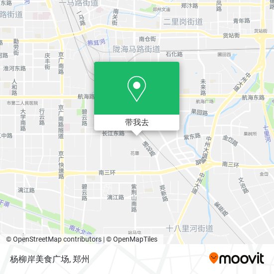 杨柳岸美食广场地图