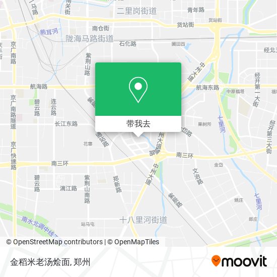 金稻米老汤烩面地图