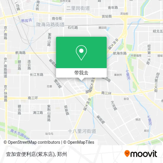 壹加壹便利店(紫东店)地图