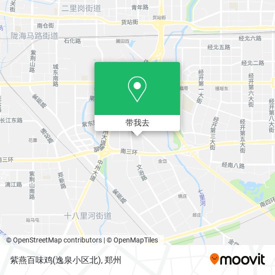 紫燕百味鸡(逸泉小区北)地图