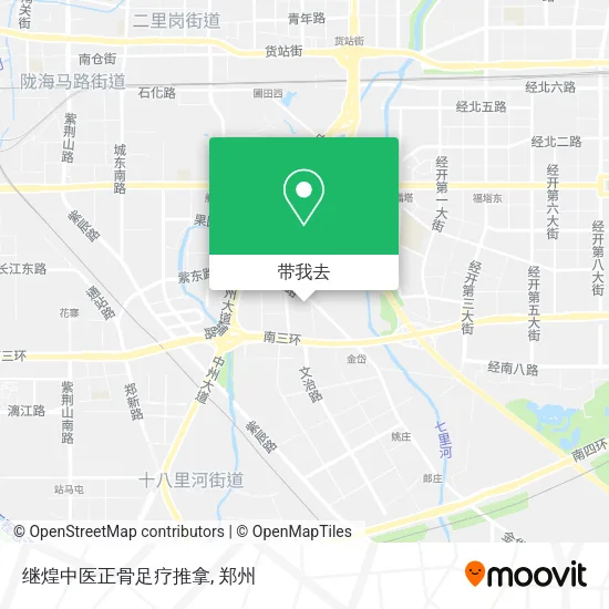 继煌中医正骨足疗推拿地图