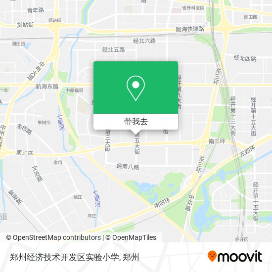 郑州经济技术开发区实验小学地图