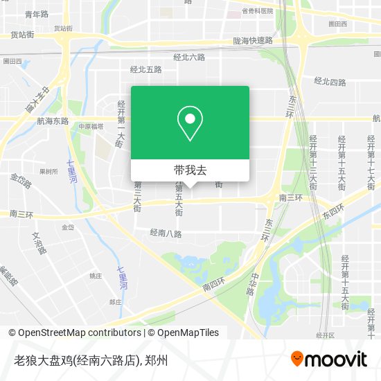 老狼大盘鸡(经南六路店)地图