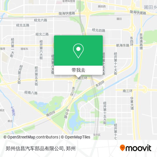 郑州信昌汽车部品有限公司地图